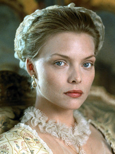 Michelle Pfeiffer, incarnant Madame de Tourvel dans les Liaisons Dangereuses de S.Frears