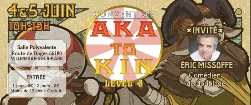 L’Aka To Kin Level 6 revient le 4 et 5 juin 2022 ! [CONVENTION]