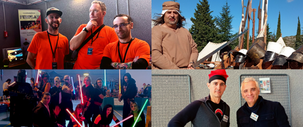 Funplay, La compagnie d'Ancelin, La confrérie Polaris et Luc Boulad et Flodama