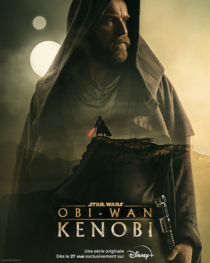 Affiche officielle de la série Obi-Wan Kenobi.