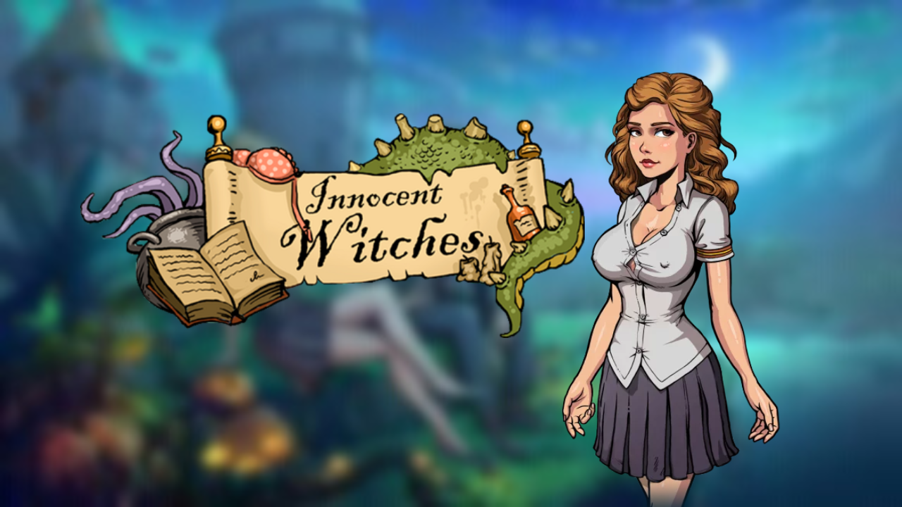 Photomontage d'Innocent Witchies avec Hermione en premier plan