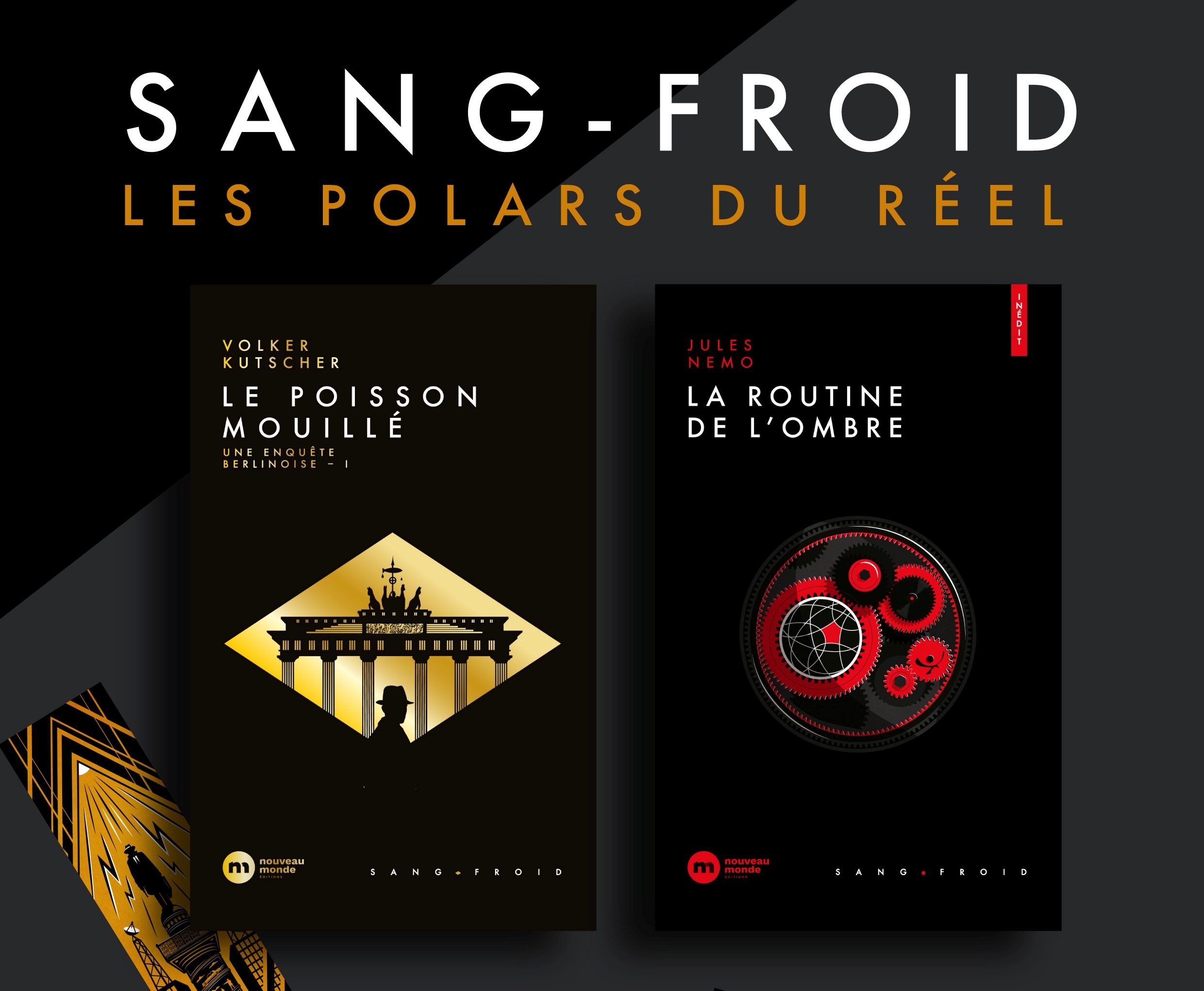 [CRITIQUE] Collection « Sang-Froid » chez Nouveau Monde éditions : les polars historiques à emmener avec vous cet été !