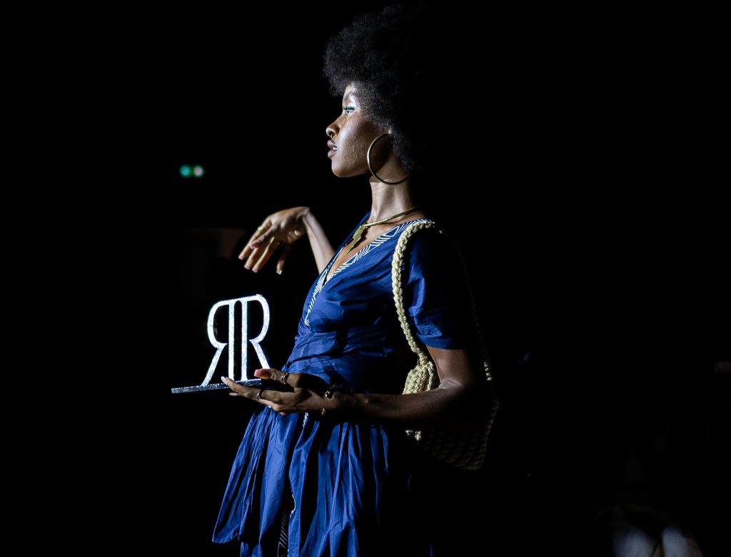 Photographie d'une gagnante du prix ITS Reich'Art